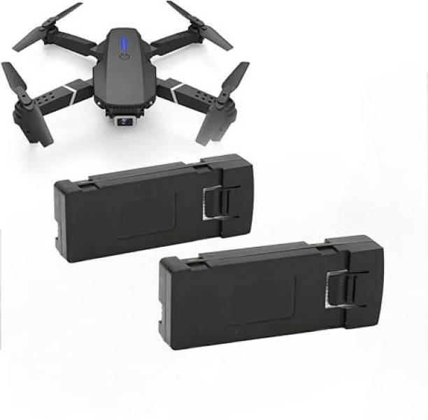 BUnique Drone-Battery-Thermal-RC Battery-Plug-and-Play-3.7V-1800mAh-for-E88- Game Battery