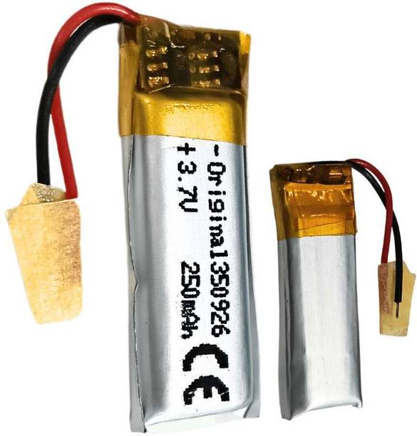 Electroglobal 3.7V Lithium (LiPo) Battery (Pack of 2) | Compact & High-Efficiency Power Source Game Battery