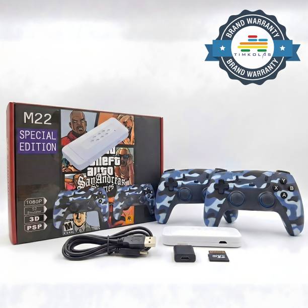 Timkolas M22 hd Retro Game Console with 30,000+ Built-i...