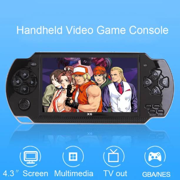 Grabit 128bit 8GB 10000 Games 4.3 inch PSPHighDefinitionSupport Tv Out Handheld Retrro 8 GB with VINTAGE GAMES MARIO ,CONTRA ,TEKKEN 3 AND ALL OTHER