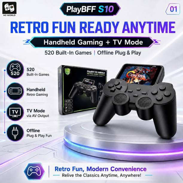 HG WORLD Retro S10 Gamepad gaming console forPortableSt...