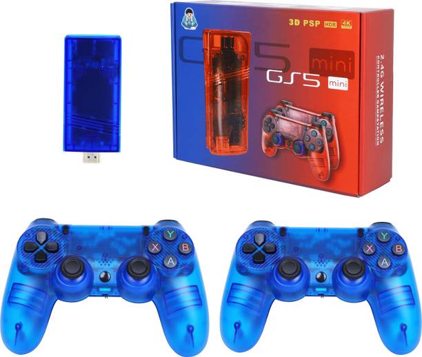 Playtastic GS5 Mini Game Console 64 GB with with 30000 Games like GTA , Tekken, 53 Simulators for PSP Games