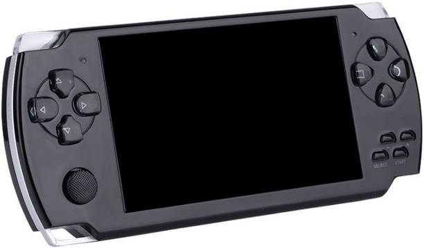 GLOWISH MATT SCREEN PS-P POCKET GAME PLAYER VINTAGE GAMES INCLUDED 4 GB with 100 GAMES, Tekken 3, Racing, Contra, mario