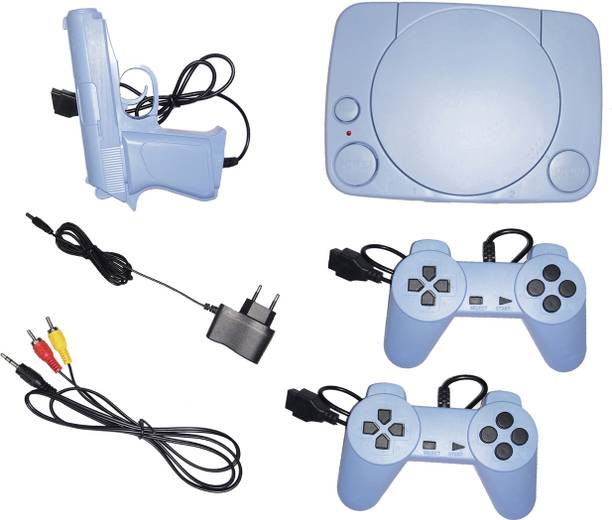 Quotidien CLASSIC RETRO 8BIT WIRED CONTROLLER TV VIDEO GAMING SET WITH TRENDY GAMES NA GB with DUCK HUNT, CONTRA, SUPER MARIO BROS, F1