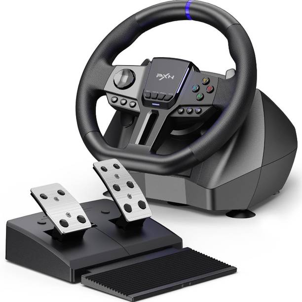 BITWEAVE PXN-V900 GEN2 Gaming Steering Wheel,Driving Racing Simulator 270°/900° Rotation with Turning Angle Double Vibrating Force Racing Wheel