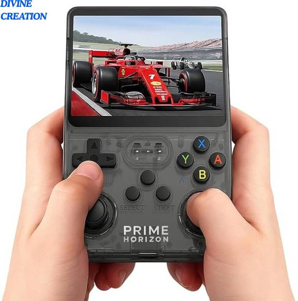 Divine creation R36S Max Classic Handheld Console Built-In Old-School Games, Emulator D151 64 GB with 15000+Preinstall Video Game Mario ,GTA Vice City