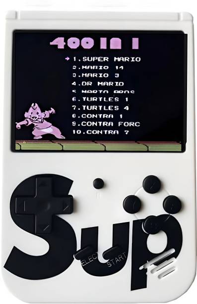 HG WORLD Sup R35X Retro 400+ Classic Video Games Portable Handheld Gaming Console 64 GB with 3.5" Screen, Contra, Turtles, Tank, Bomber Man, Aladdin, Etc