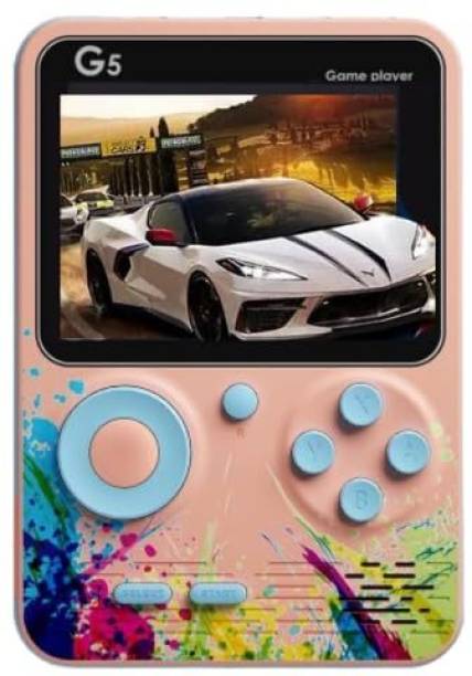 NextTech G5 500 In1 Colorful Handheld Mini Game Box Also Connect With TV Option For kids 0.4 GB with Super Mario Like (Bros/Brose3/6/9/10/14)Super Contra Like(2/6/7) Total 500 Games