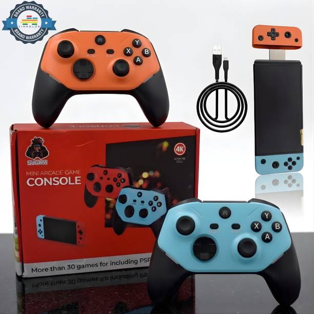 Timkolas 4K HD Game Stick Mini Arcade Console with 30,0...