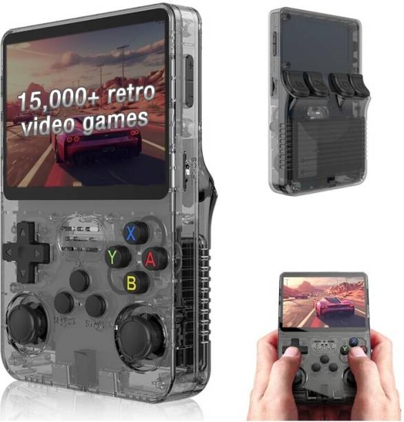 Hgworld R36S Retro15K+ Classic Video Games Portable Handheld Pocket Console,3.5" Screen NA GB with Super Contra & Many More Games