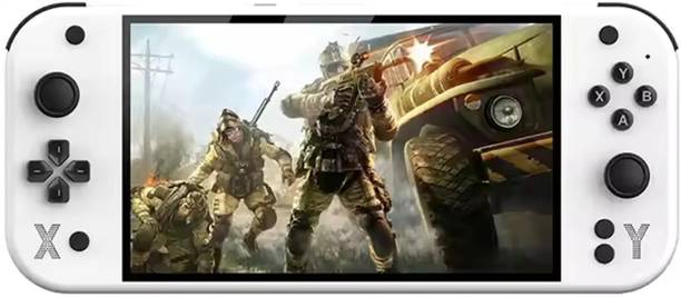 HG WORLD G90 Handheld Gaming Console with Multi-System Emulator Arcade Gaming Controller 7 Inch IPS Display, quad-core processor (RK3566), 4000mAh battery, 64 GB with 30000+God of War, GTA & More Retro Games, Revisit Childhood, Tv Video game for Kids