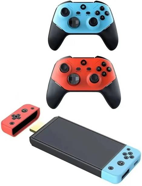 HG WORLD M66 Retro Game stick Console Mini Arcade With Dual wireless Controller 64 GB with 30+ Emulators, Tekken, Contra, GTA Series, Street Fighter, Metal Slug, Spider-Man Games