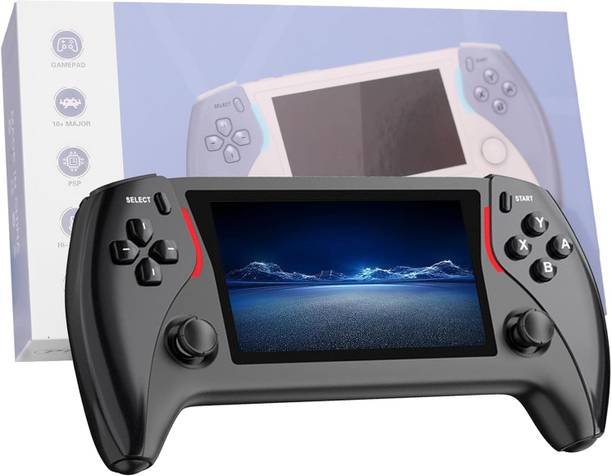 Playtastic Protect X Pro Handheld Retro Game Console Linux System 64 GB with 20+ Emulator 64G TF Card, 15000+ game, Portable Retro Game Console