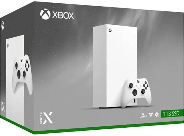 Xbox Series X 1TB Digital Gaming Console, Next-Gen Performance For 4K Upto 120FPS 1000 GB with Wireless Gaming Controller, Ultra-Fast Load Times with True 3D Spatial Sound