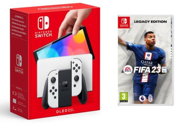 NINTENDO Switch Oled Console 64 GB with FIFA 23