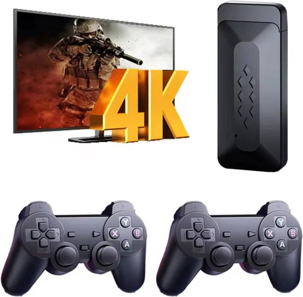 Playtastic M33 Game Stick 30000+ Inbuild Games Retro Classic 3D video game console 128 GB with GTA Vice City, Tekken, Other Retro Games