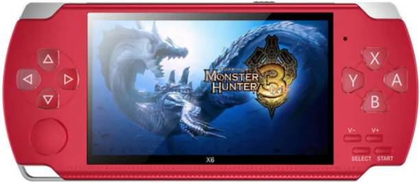 GLOWISH HANDHELD GAME PLAYER WITH E-BOOK SUPPORT CAMERA INCLUDED 4 GB with 10000 GAMES, TEKKEN 3, ACTION, Racing games, Shooting, Arcade