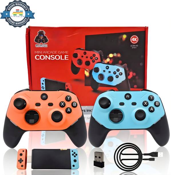 Timkolas 4K HD Game Stick Mini Arcade Console with 30,0...