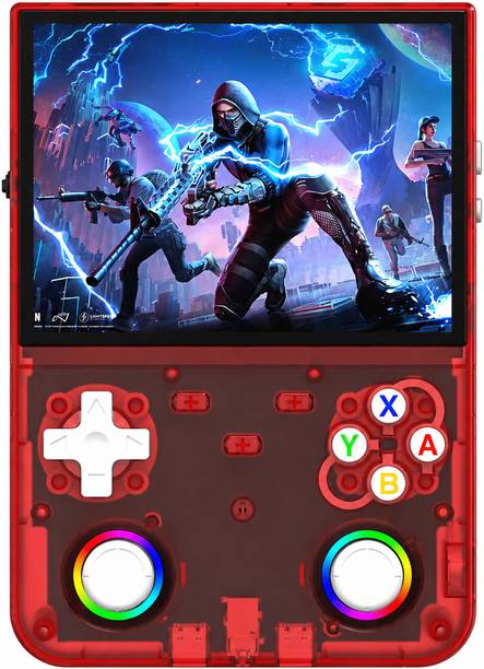 HG WORLD Retro Game R36 Ultra X Handheld gaming console,Portable Style Pocket GameBox , 21+ Emulators, 4.5 IPS Screen Rechargeable Battery Hand Video Game 64 GB with 15000+GOW, GTA Vice City, Mini Video Game for Kids, Best Gift For All Ages
