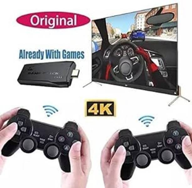 GameStick 2.4G Wireless Controller 4K HD Console Built-in 10k+ Retro Games 25th Anniversary Edition