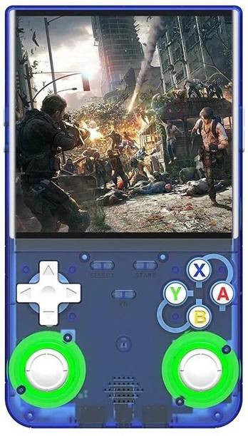HG WORLD Retro Game R36S Ultra HD Video Game Hand Gaming Console For Pocket Game Box Handheld Gaming 4 Inch HD Screen Rechargeable Battery Handheld Console Gaming 64 GB with 30+ Emulators Hand Video Game, Best Gift For All Ages