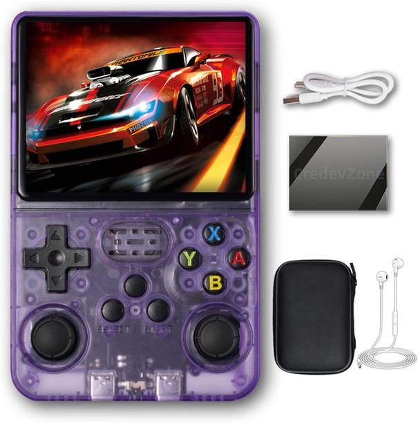 Playtastic R36S Game Console 3.5 inch Retro Emulator System 64 GB with 15000+Preinstall video game Mario ,GTA Vice City