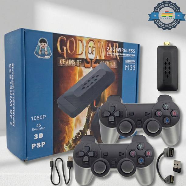 Timkolas M33 2.4G Wireless Game with 2 Controllers 30,...