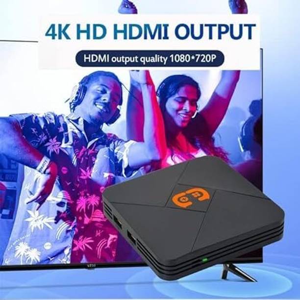 EXtreme G5 4K HD Super Console 20+ Emulator 5600+ Games Retro TV Box Legendary Edition 64 GB with All Retro Games, Like, GTA VC, Street Fighter, Mario Contra, Revisite Chilhood Memories