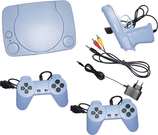 Quotidien RETRO 8BIT TRENDY NEW CLASSIC TV VIDEO GAMING SET E121 VIDEO GAME INBUILT GAMES NA GB with DUCK HUNT, CONTRA, SUPER MARIO BROS, F1