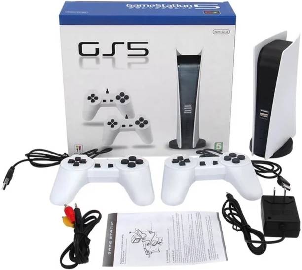 markif CONNECT WITH TV GAME CONSOLE INBUILT 200 CLASSIC GAMES WITH 2 WIRED CONTROLLERS NA GB with MARIO, CONTRA, MANY MORE
