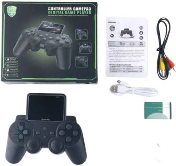 CHG 2024 Model S10 Gamepad Your Gaming Experience With Built-In HD Color Screen 5 GB with Full HD HDMI Output 9 Emulator, Video Games for Tv, Gaming Console