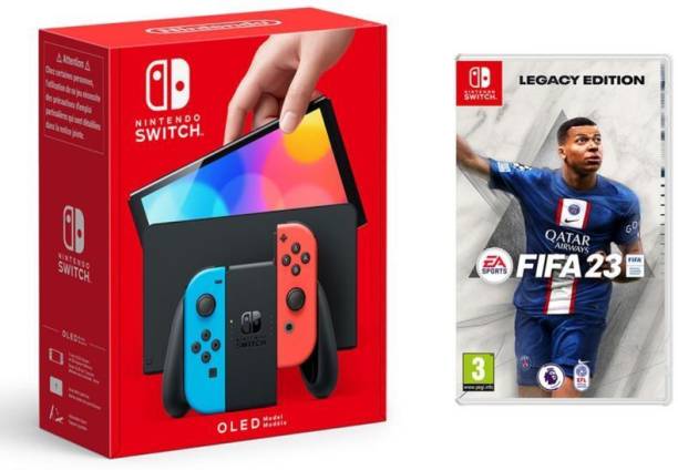 NINTENDO Switch Oled Console 64 GB with FIFA 23