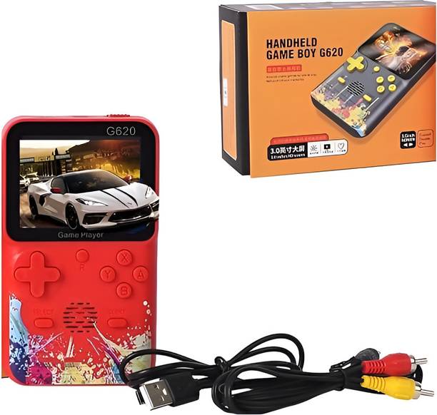 HG WORLD Retro Gameboy G620 Mini Classic TV Video Game Handheld Portable Pocket Console, Game Box Revisit Childhood,old video game (Best Gift & Fun) for All Ages 32 GB with Full HD AV Output, Video Game Hand, Single Player