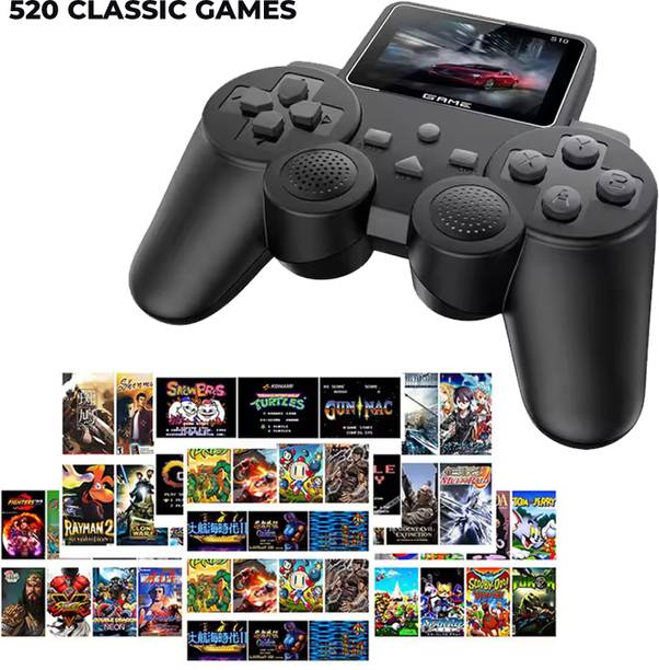 MOOZMOB 520 Classic Game Console Retro View Multiplayer Support Gaming Handheld Gaming Console