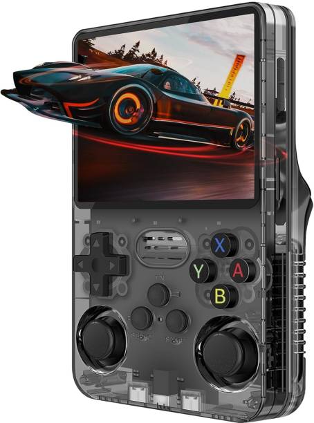 Confiavel Retro Handheld Game Console, R36S with 3.5" IPS Screen, Linux System, Gaming & Entertainment Device 64 GB with 15000+Games