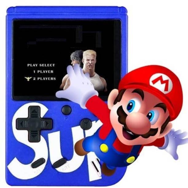 JANROCK SUP 400 in 1 Games Retro Game Box Console Handheld Gamebox 8 GB with Mario/Super Mario/DR Mario/Contra/Turtles and other 400 Games