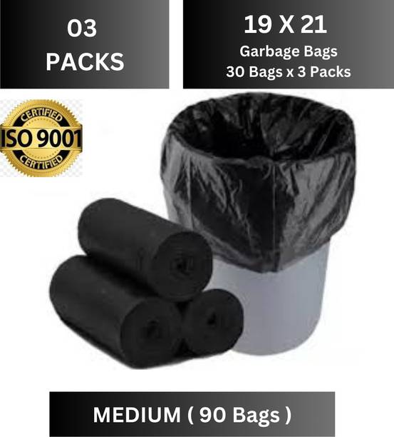KARRON Dustbin Bag | Garbage Bag Medium 13 L Garbage Bag  Pack Of 90
