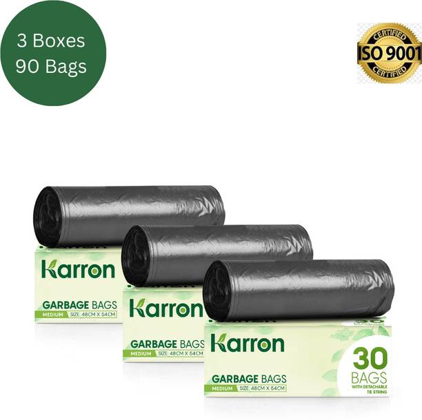 KARRON Garbage Bag Medium 13 L Garbage Bag  Pack Of 90