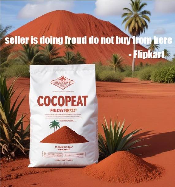 OSHO ENTEPRISE Cocopeat 5kg Natural Soil Medium for Plant Growth Garden Mulch