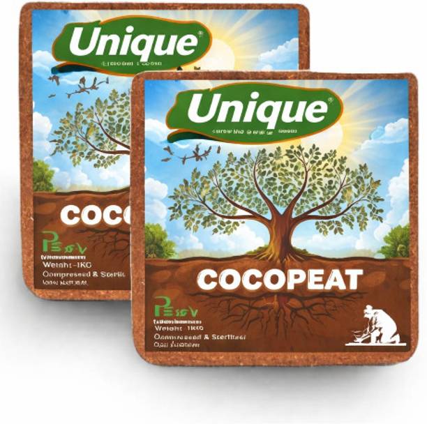 UNIQUE COCOPEAT 2KG BLOCK Garden Mulch