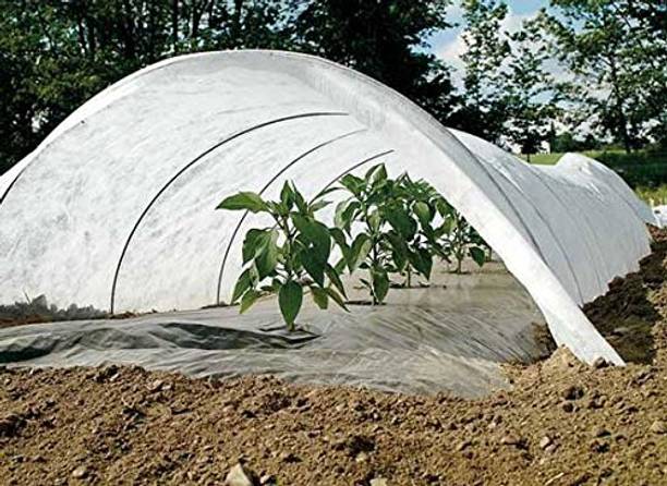 Agritec Crop Cover 5.25 Feet - (1.6 Meter X 400Meter X 20 GSM Protection Cover Fabric Garden Mulch