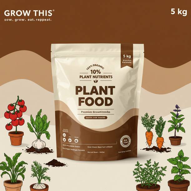 OSHO ENTEPRISE Cocopeat Powder 5kg Coconut Coir Soil Mix for Flower Plants Garden Mulch