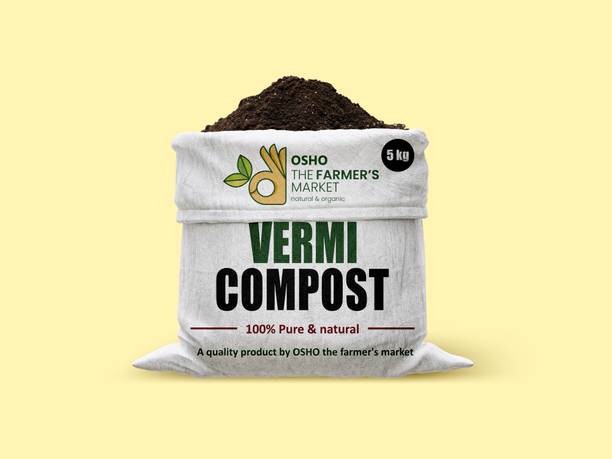 OSHO ENTEPRISE Cocopeat Powder 5kg Coconut Coir Soil Mix for Indoor Plants Garden Mulch