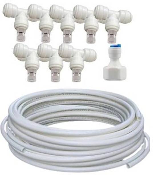 हिमस्टैग इलेक्ट्रॉनिक्स fogger kit 8 Nozzel Fogger nozzel 10 meter pipe Setup Fogger kit 100 L होज-एंड स्प्रेयर