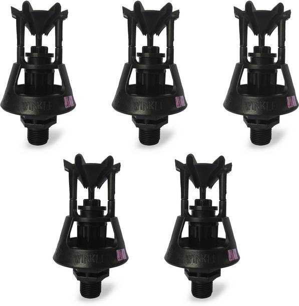 Winkler ½" Rotating Water Sprinkler Head Male Thread for Garden/Agriculture/Irrigation/Lawn/Pipes (Pack Of 5) 100 L Hose-end Sprayer