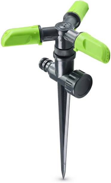 Vinka VARS-391 Rotating 3 Arm 360° Lawn & Garden Sprinkler with Spike Heavy Duty 1 L Hose-end Sprayer