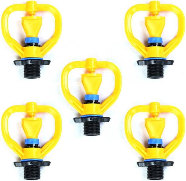VAYAL IRRIGATIONS Butterfly Sprinkler/ Sprayer 20 mm Agriculture/ Lawn 360 Degree | 15 Feet Radius 100 L Hose-end Sprayer