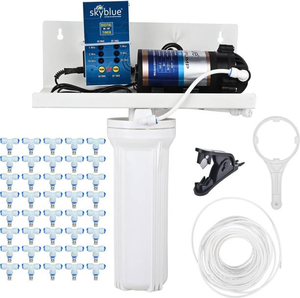 SKYBLUE Premium Fogger Kit with 40 nozzles for Dairy Farms, Restaurants, Cafes 2.6 L Hand Held Sprayer