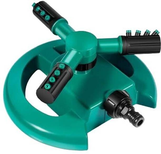BHAVRUTT Garden Sprinkler Adjustable 360 Degree Rotation Lawn Sprinkler 100 L Hose-end Sprayer