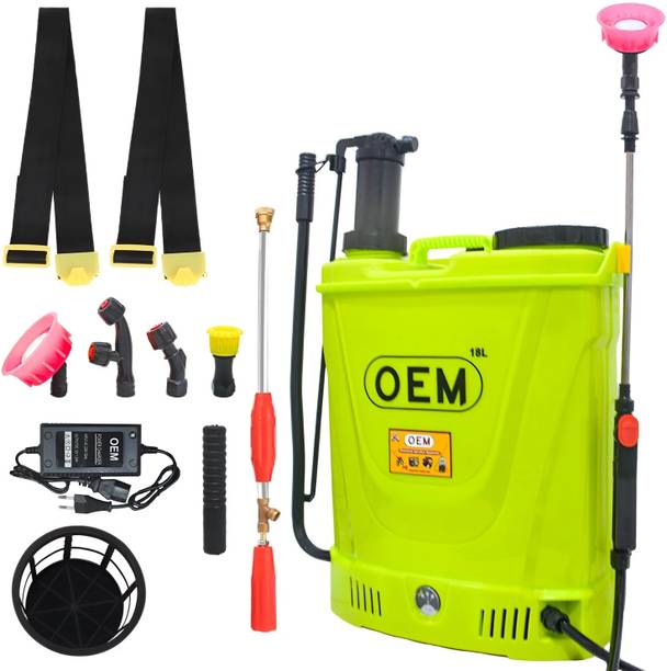 OEM 2in1 Agriculture Sprayer 12V8A Battery Manual Operated Knapsack With Copper Gun 18 L Backpack Sprayer